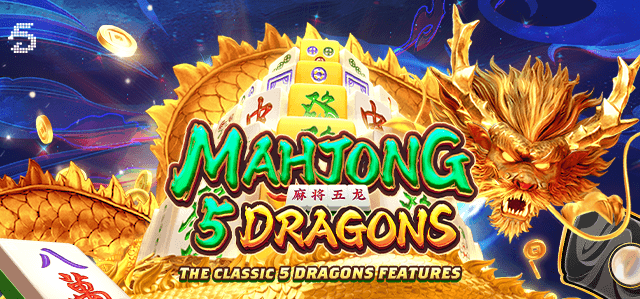 5G GAMES - MAHJONG 5 DRAGONS GAME PROMO BANNER