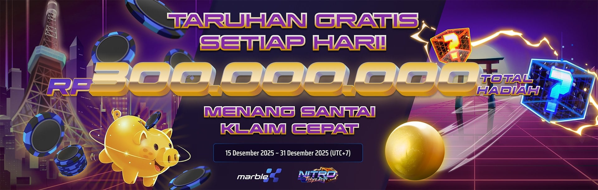 MARBLEX - BALAPAN GACOR! TARUHAN GRATIS SETIAP HARI! PART 2MARBLEX - BALAPAN GACOR! TARUHAN GRATIS SETIAP HARI! PART 2