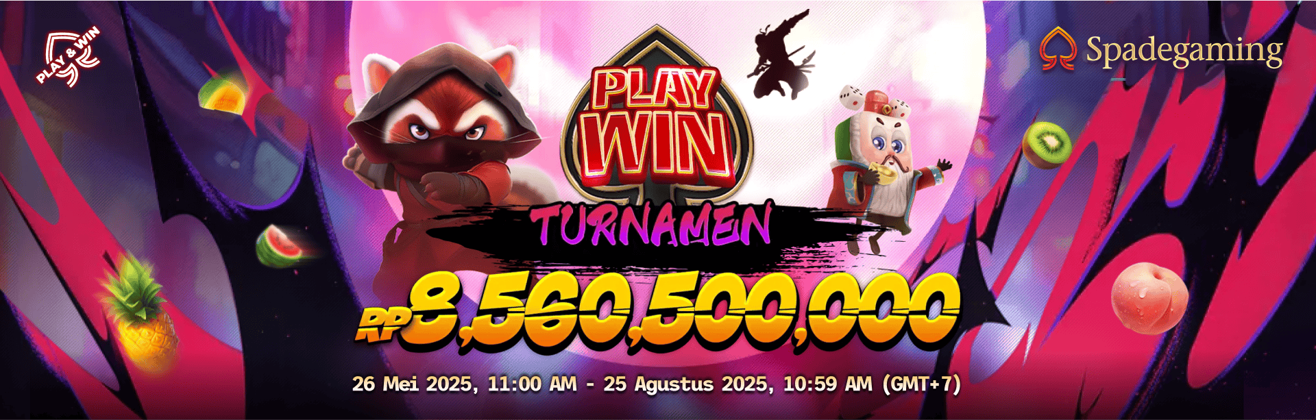 SPADEGAMING - PLAY & WIN TOURNAMENTSPADEGAMING - PLAY & WIN TOURNAMENT